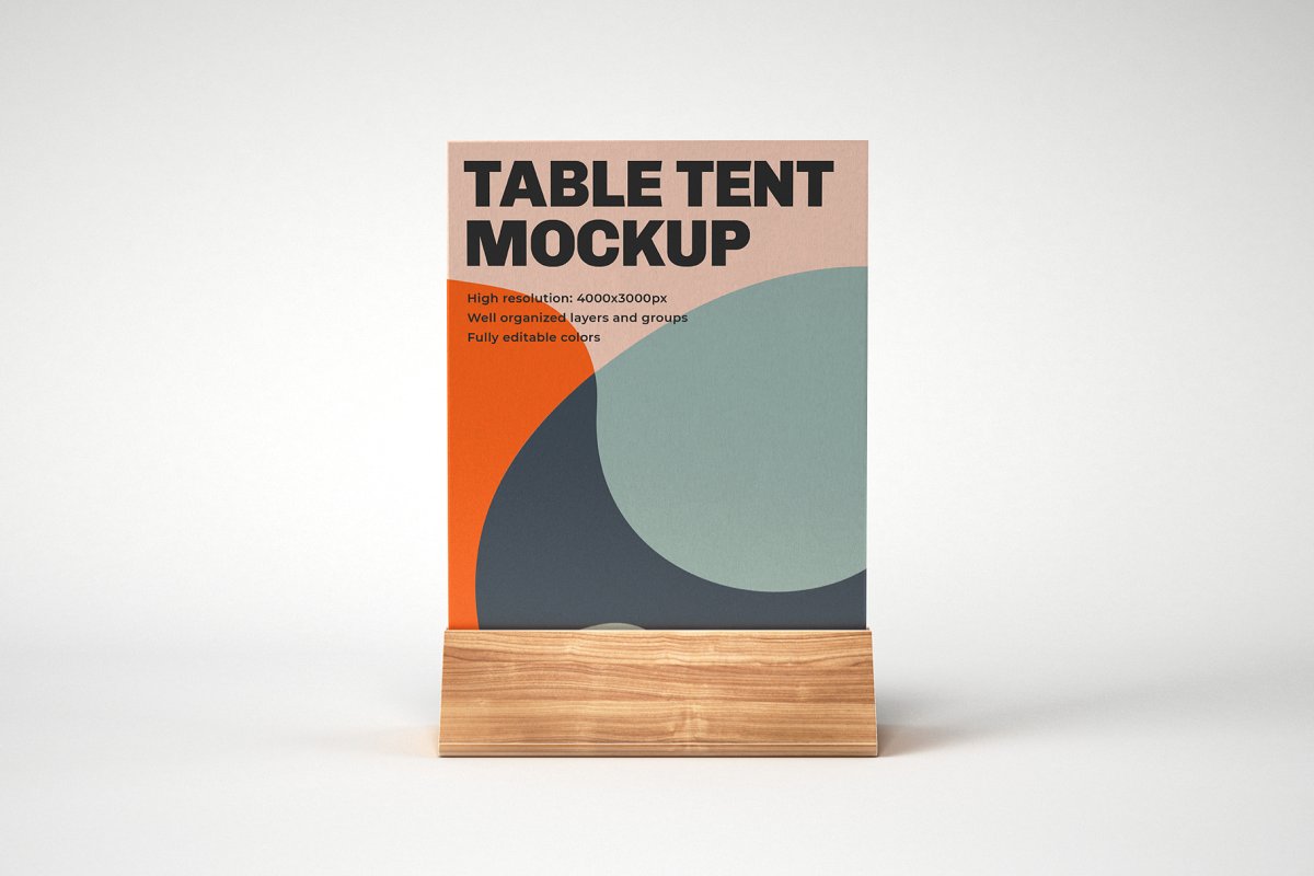 Table Tent and Sign Mockup Set 4774247 Table Tent and Sign Mockup Set 4774247