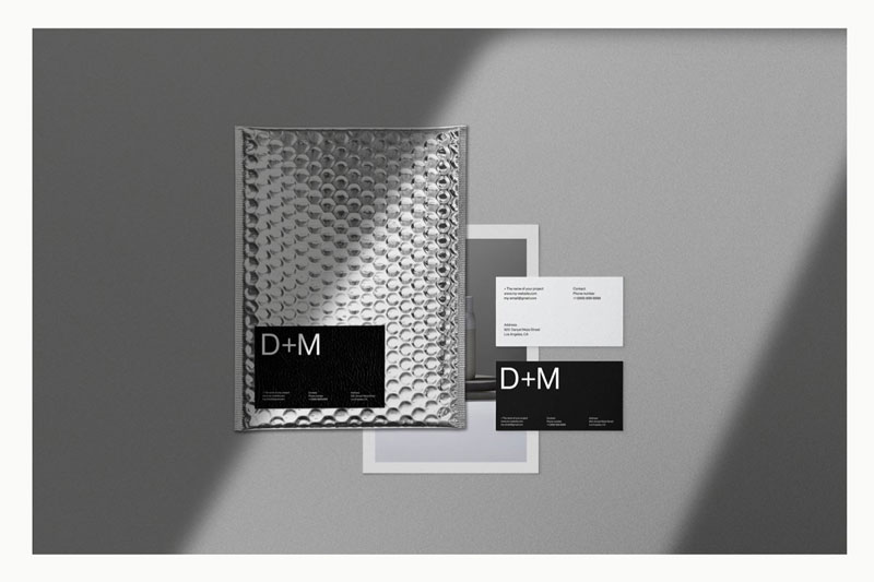 (4-part) Stationery Branding Mockup 3754797 (4-part) Stationery Branding Mockup 3754797