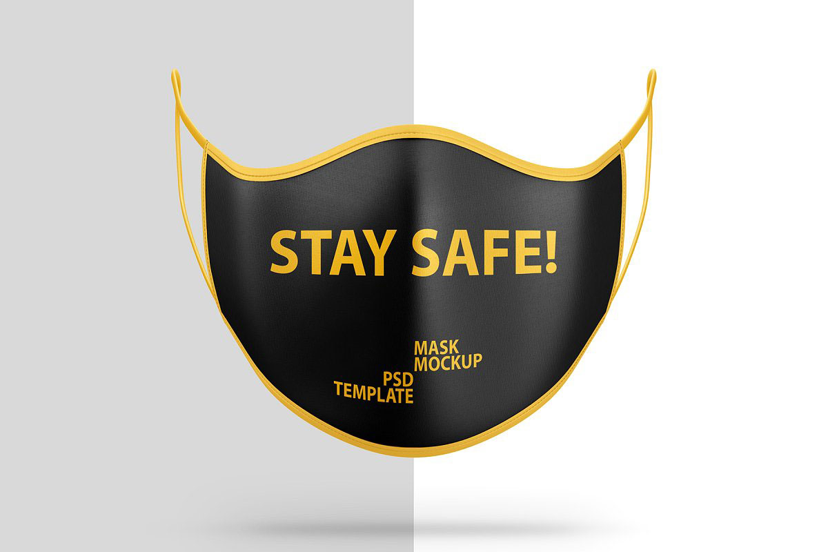 Anti Pollution Face Mask PSD Mockup 4872466 Anti Pollution Face Mask PSD Mockup 4872466