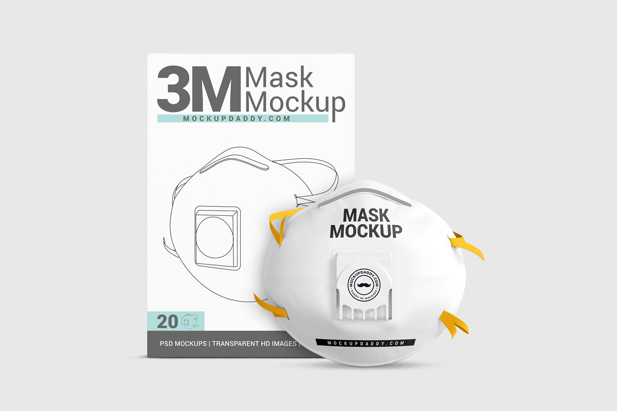 Face Mask Mockup 4878894 Face Mask Mockup 4878894