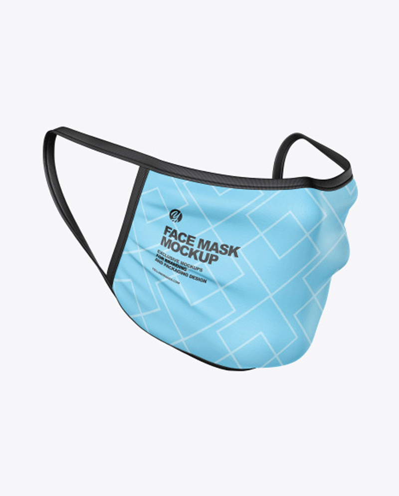 Face Mask Mockup 59130 Download