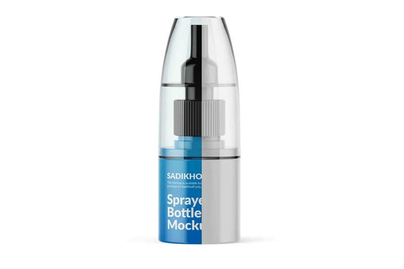 Matte Sprayer Bottle Mockup 4035081