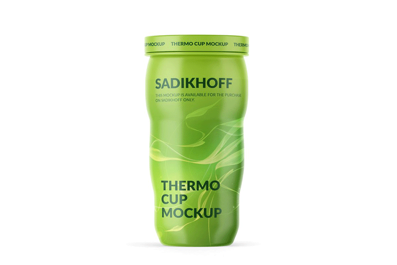 Matte Thermo Cup Mockup 4035711 Download For Free