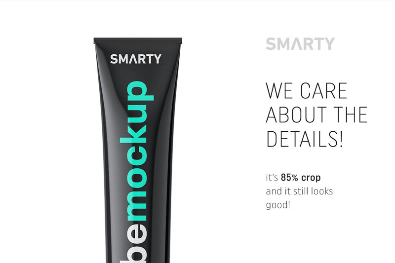 Metallic cosmetic tube mockup 4850651 Metallic cosmetic tube mockup 4850651