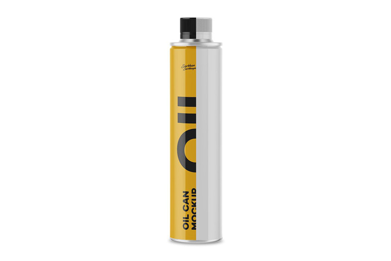 Oil Can Mockup 4895543 Oil Can Mockup 4895543