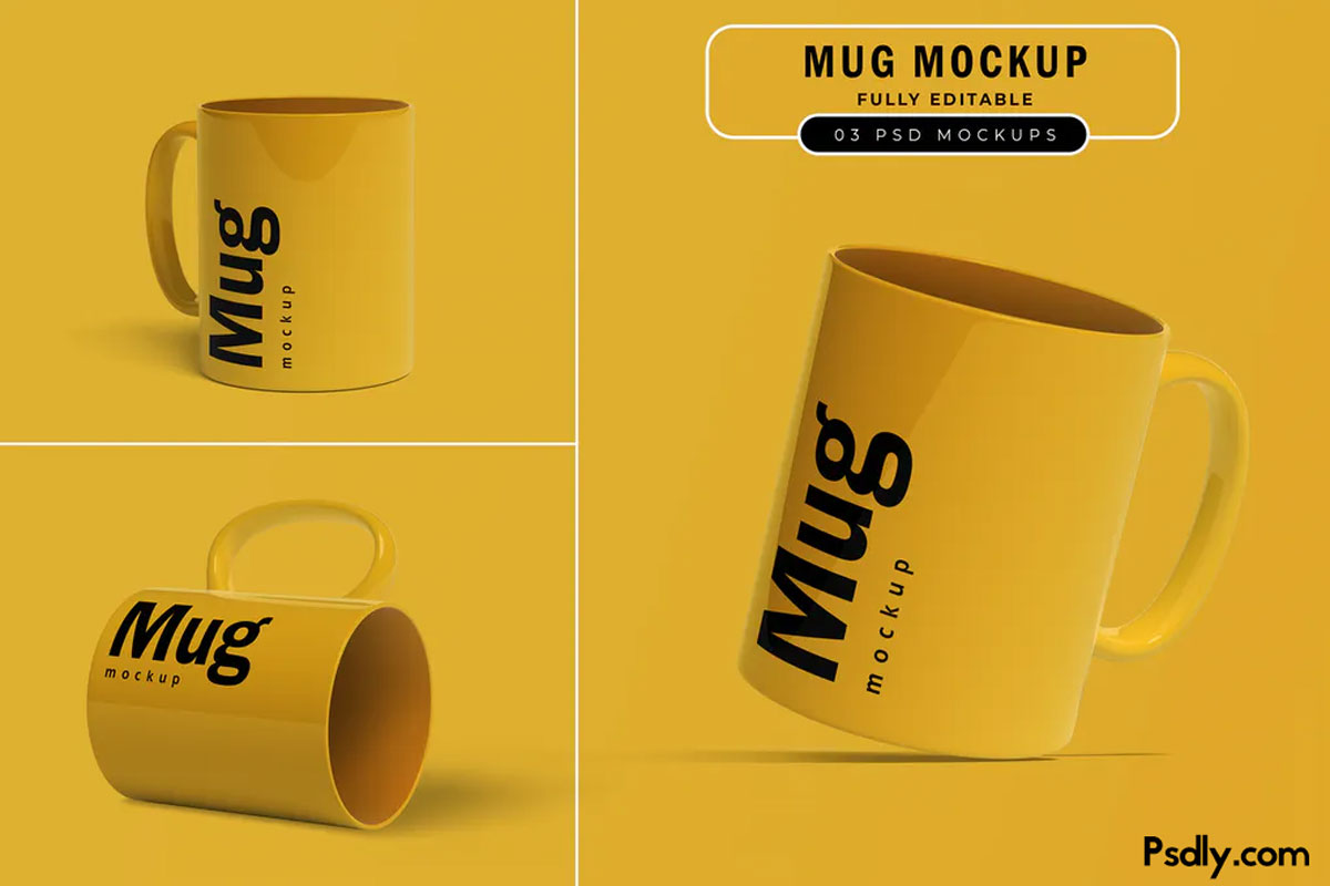 Free PSD Mug Mockup