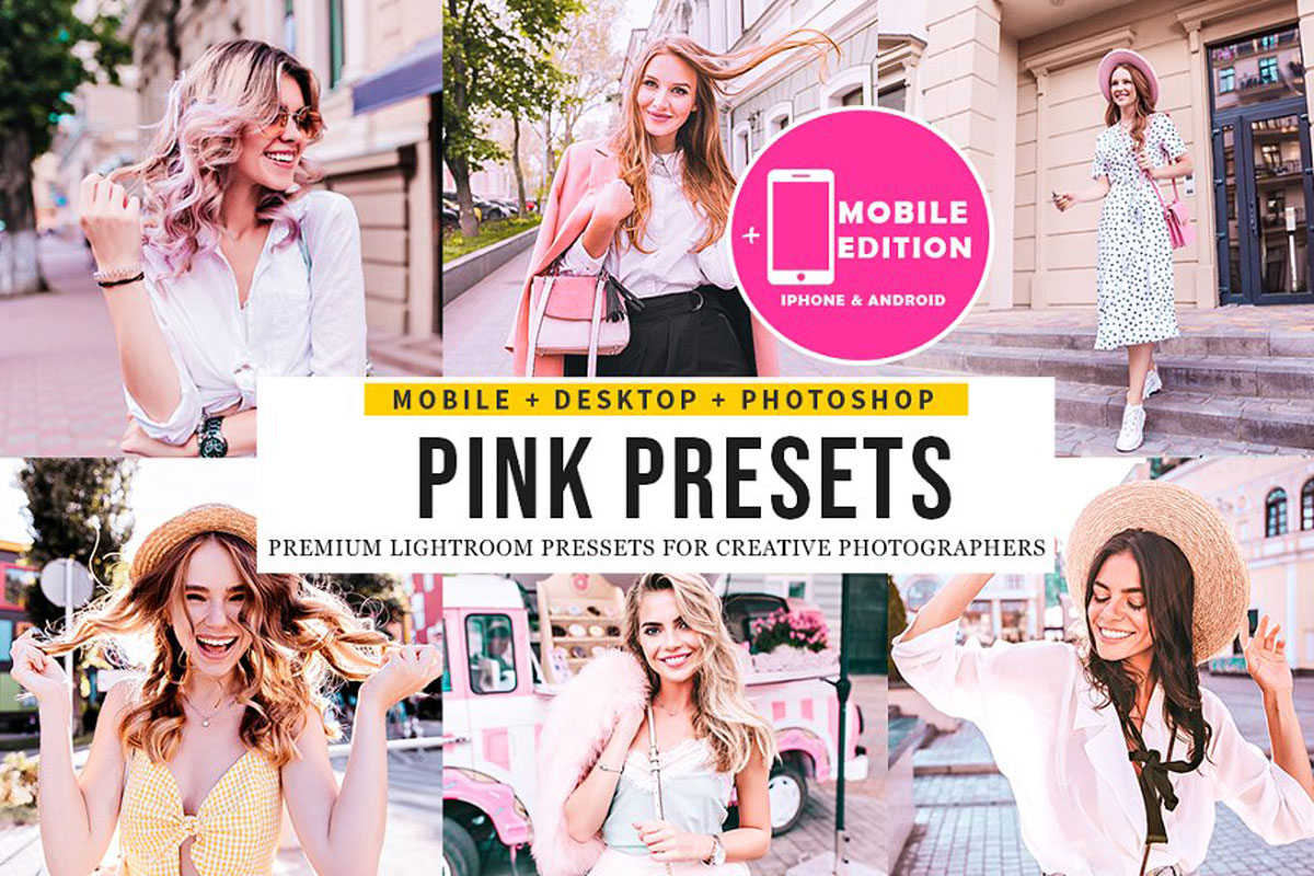 Pink Blogger Lightroom Presets 5123640