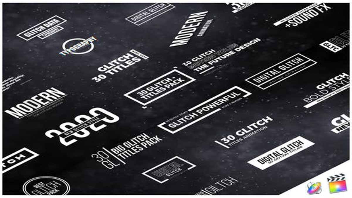 Videohive Digital Glitch Titles | For FCPX 27391509