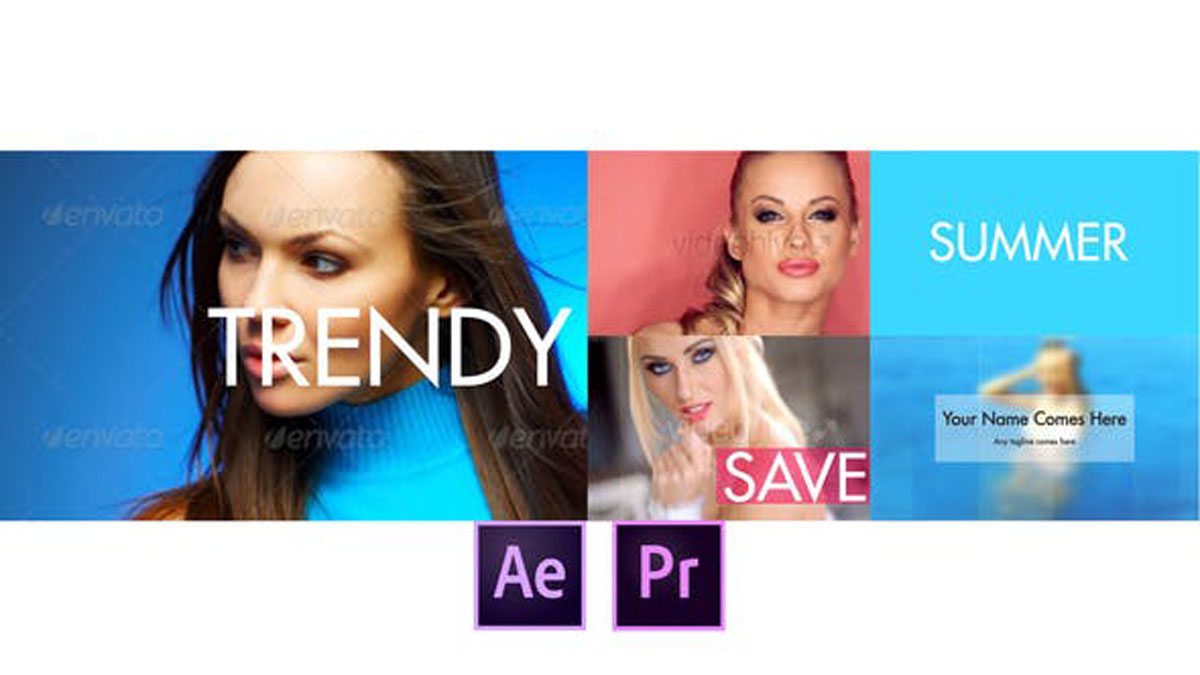Videohive Fast and Dynamic Slideshow - Premiere Pro 27717042