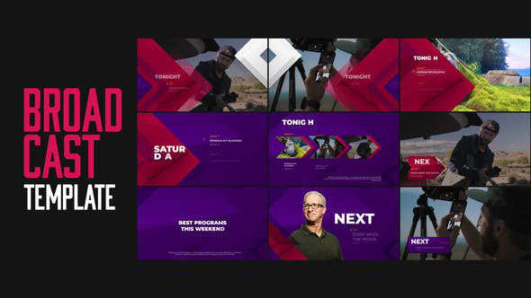 Videohive Broadcast TV Channel Idents 26999857
