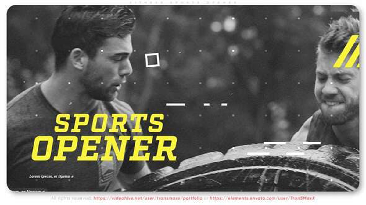 Videohive Fitness Sports Opener 28115894