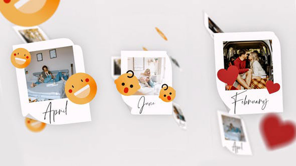 Videohive IGTV — Simple Memories Slideshow 28015238