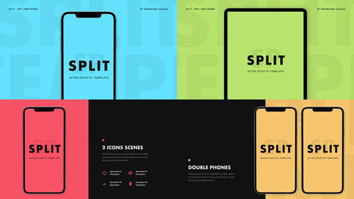 Videohive Split App Promo 28114894