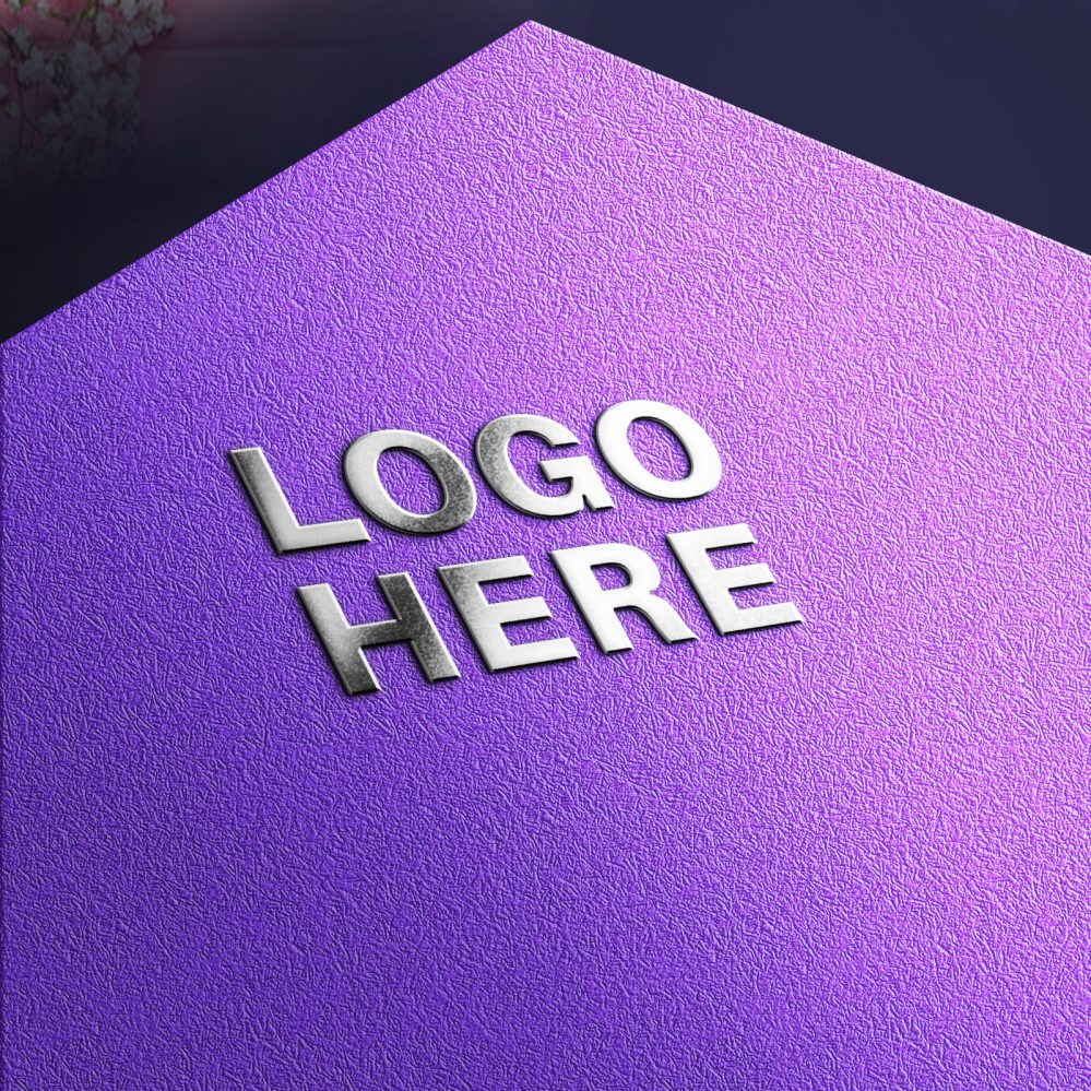Metallic Shine PSD Logo Mockup 2 Logo Metallic Shine Logo Mockup 999x999 1
