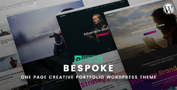 ThemeForest Bespoke v1.0 Onepage Creative WordPress Theme 22380811