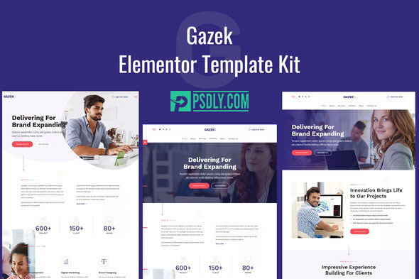 ThemeForest Saku v1.0 Business Agency Elementor Template Kit 28428365
