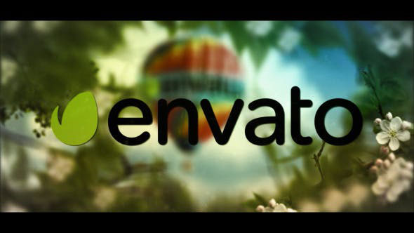 Videohive Growing Leaves (Logo real) 12260370