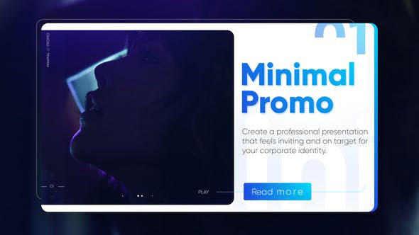 Videohive Minimal Promo Clean Presentation 21842846