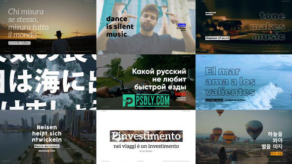 Videohive Motion Typography – Typography Promo 27749660