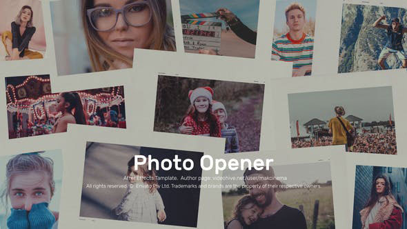 Videohive Photo Opener Photo Intro 23540765