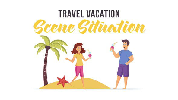 Videohive Travel vacation Scene Situation 28480061
