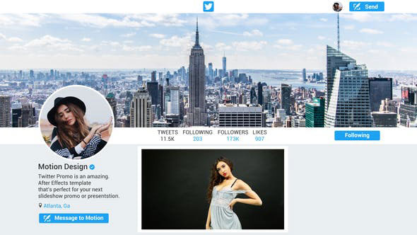 Videohive Twitter Promo 25279111
