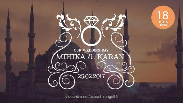 Videohive Wedding Titles 19864773