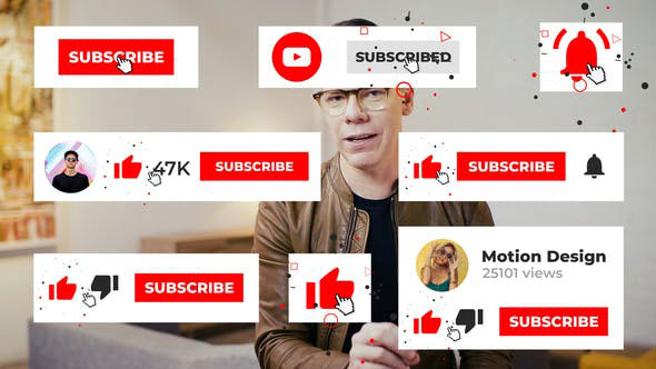 Videohive YouTube Subscribe 24267770