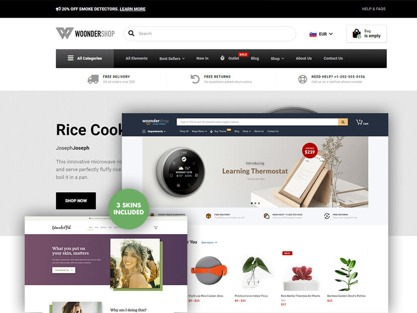ProteusThemes WoonderShop v3.10.7 WooCommerce Theme for eCommerce Professionals