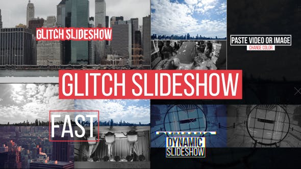 Videohive Glitch Slideshow 15275895