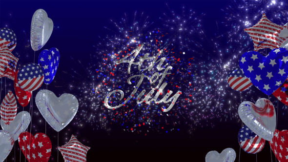 Videohive Fourth of July Logo Reveal 27419886
