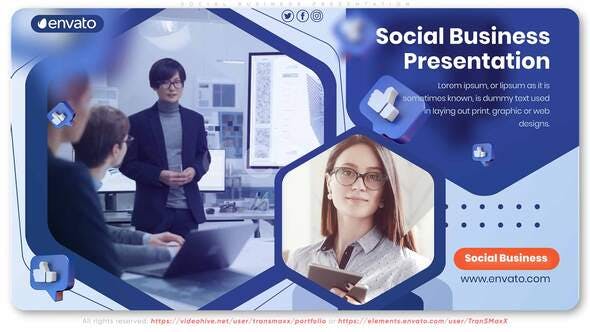 Videohive Social Business Presentation 28965918