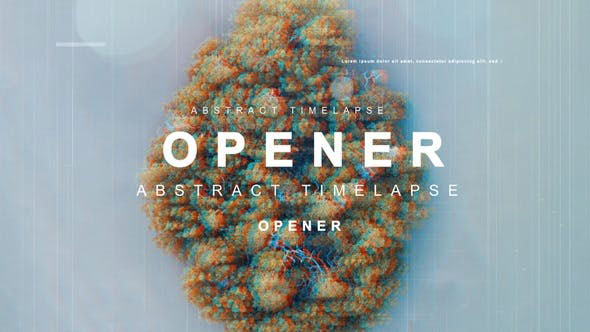 Videohive Abstract Timelapse Opener 22890047