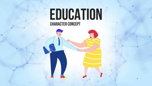 Videohive Education Flat Concept 28862935