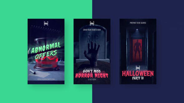 Videohive Halloween Scary Stories Vol. 2 28863145