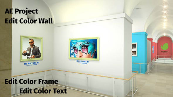 Videohive Louvre Petite Art Gallery 28598740