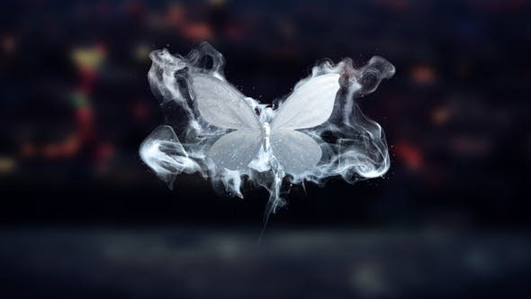 Videohive Merging Butterflies Logo Reveal 25250114