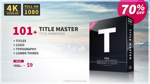 Videohive The Titles 22417403
