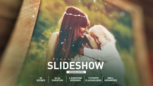 Videohive Romantic Wedding Intro Slideshow 28950021