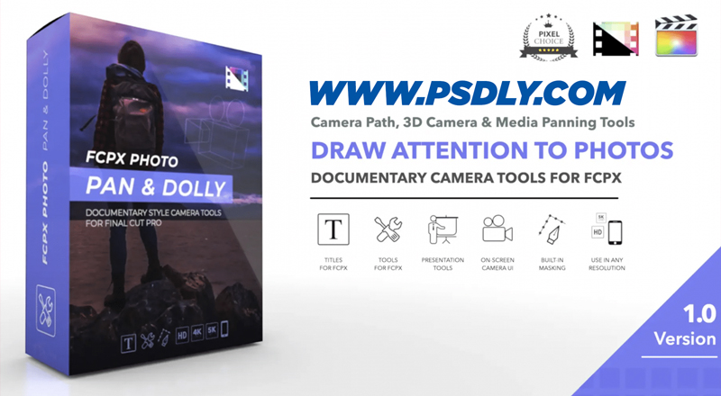FCPX Photo Pan and Dolly