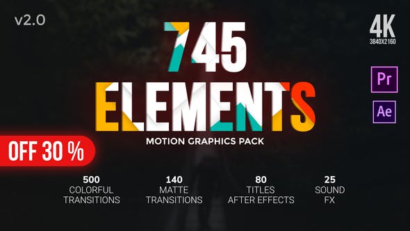 Videohive Transitions Pack 24766267
