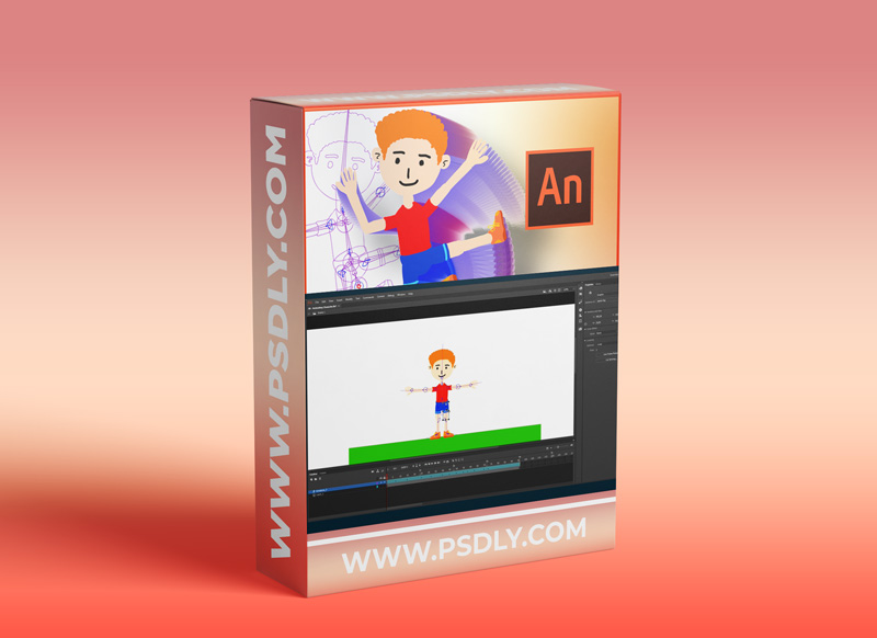 Cartoon Character Rigging and Animation in Adobe Animate CC