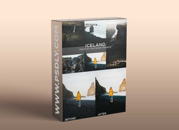 CreativeMarket - 5 Iceland Lightroom Presets 5699064