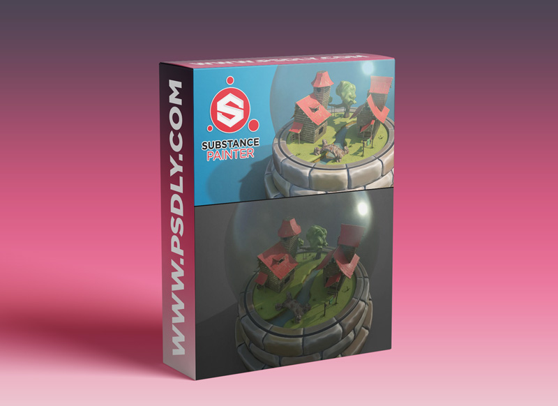 Substance Painter - Texturing multiple stylized assets
