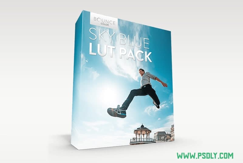 Bounce Color - SKY BLUE LUT Pack / All Cameras