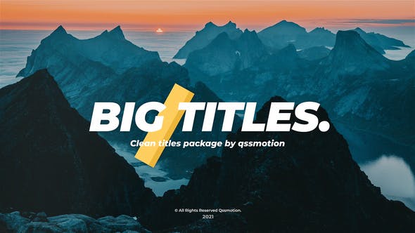 Videohive Fast and Stylish Titles 29955614