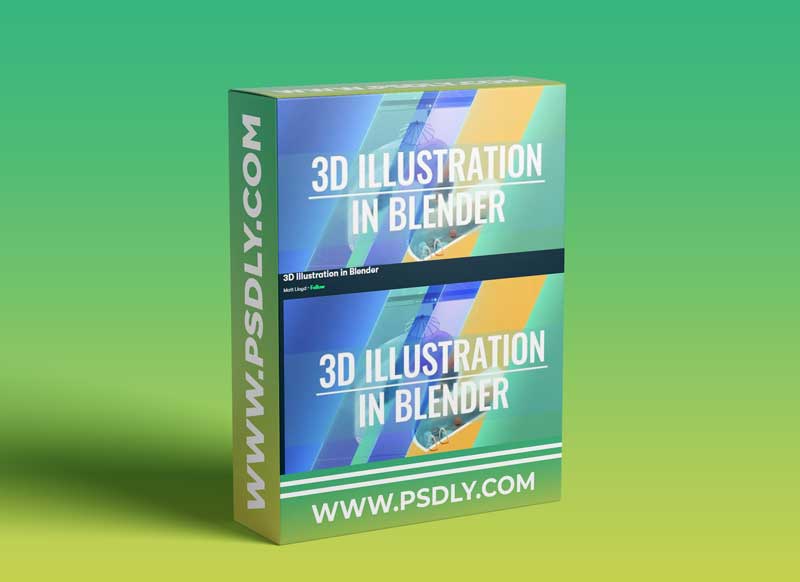 3D Illustration in Blender