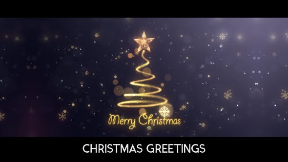 Videohive Christmas Greetings 14201318