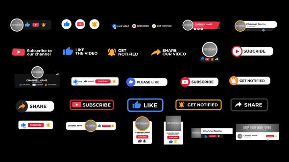 Videohive YouTube Subscriber Pack 29947753