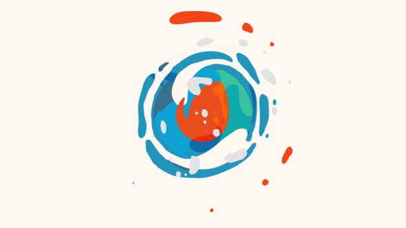 Videohive Splash Cartoon Logo 24824211